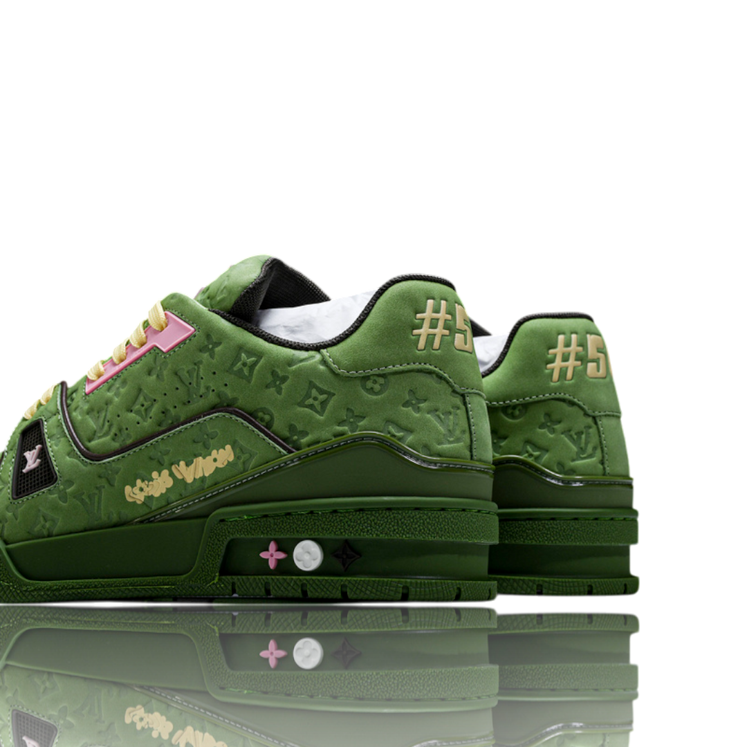 LV Trainer Low Tyler The Creator Green