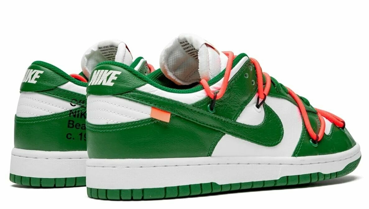 SB Dunk Low x Off-White "Pine Green"