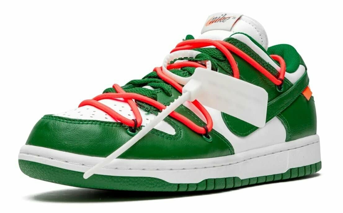 SB Dunk Low x Off-White "Pine Green"