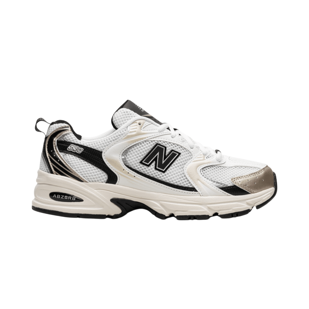 New Balance 530 White Gold Black