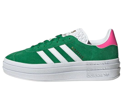 Adidas Gazelle Bold 'Green Lucid Pink'