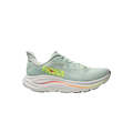 Hoka W Clifton 10 - Sea Glass / Neon Flame