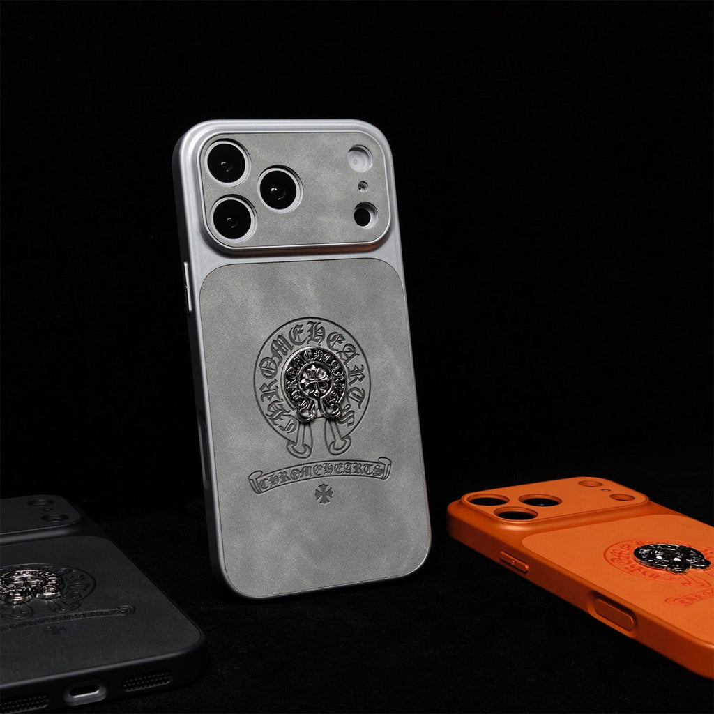 Funda CR Hearts Cross Embossed para iPhone
