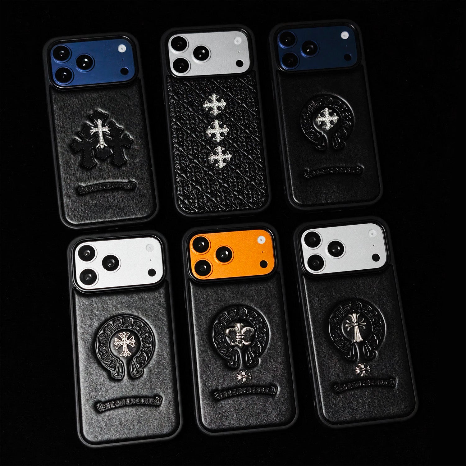 Funda CR Hearts Logo para iPhone