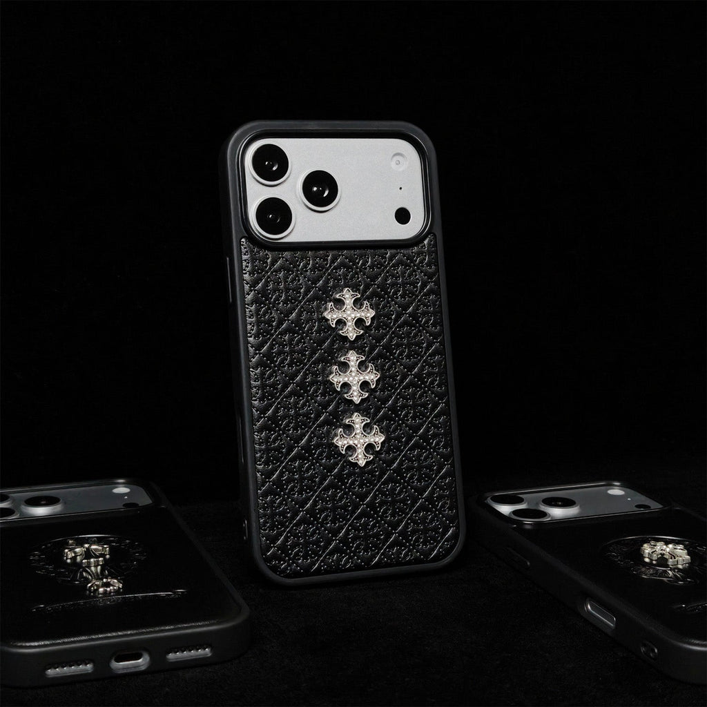 Funda CR Hearts Triple Logo para iPhone