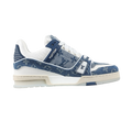 LV Trainer Denim Monogram Blue
