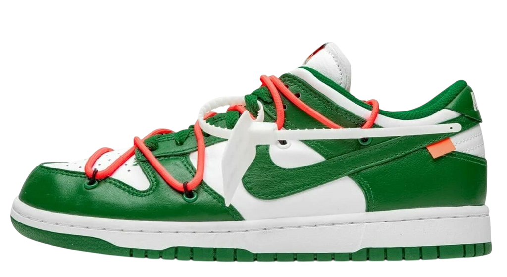 SB Dunk Low x Off-White "Pine Green"