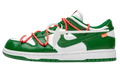 SB Dunk Low x Off-White "Pine Green"