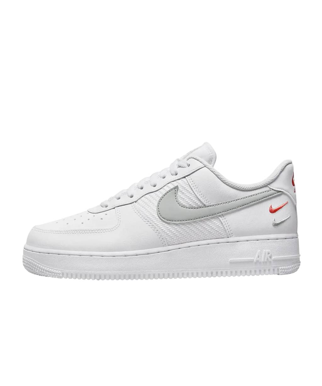 Nike Air Force 1 Low White Red Mini Swoosh