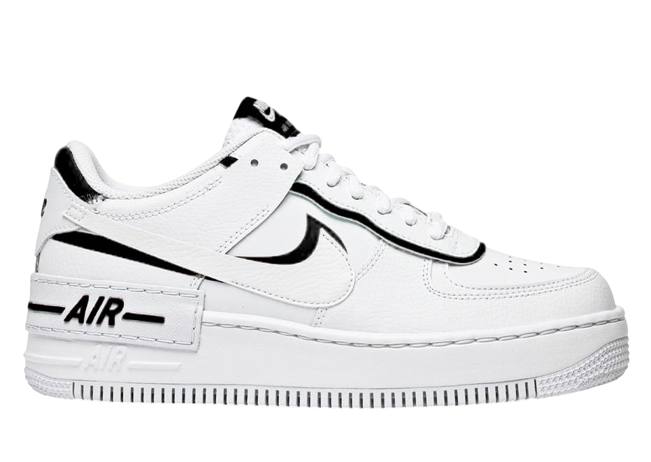 Nike Air force Shadow White &amp; Black