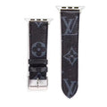 Correa LV Negro Monogram para Apple Watch