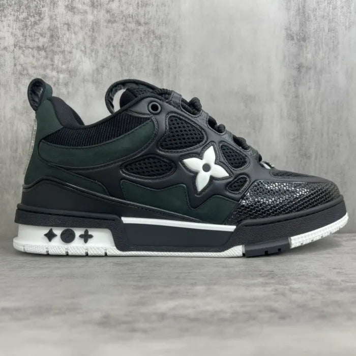 LV Skate Sneaker Black White