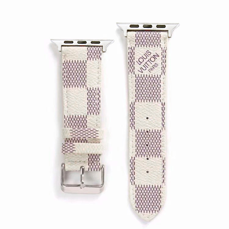 Correa LV Blanco Classic para Apple Watch