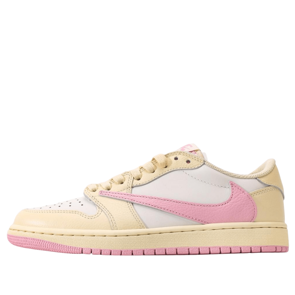 Travis Scott x Air Jordan 1 Low OG Sail White Pink