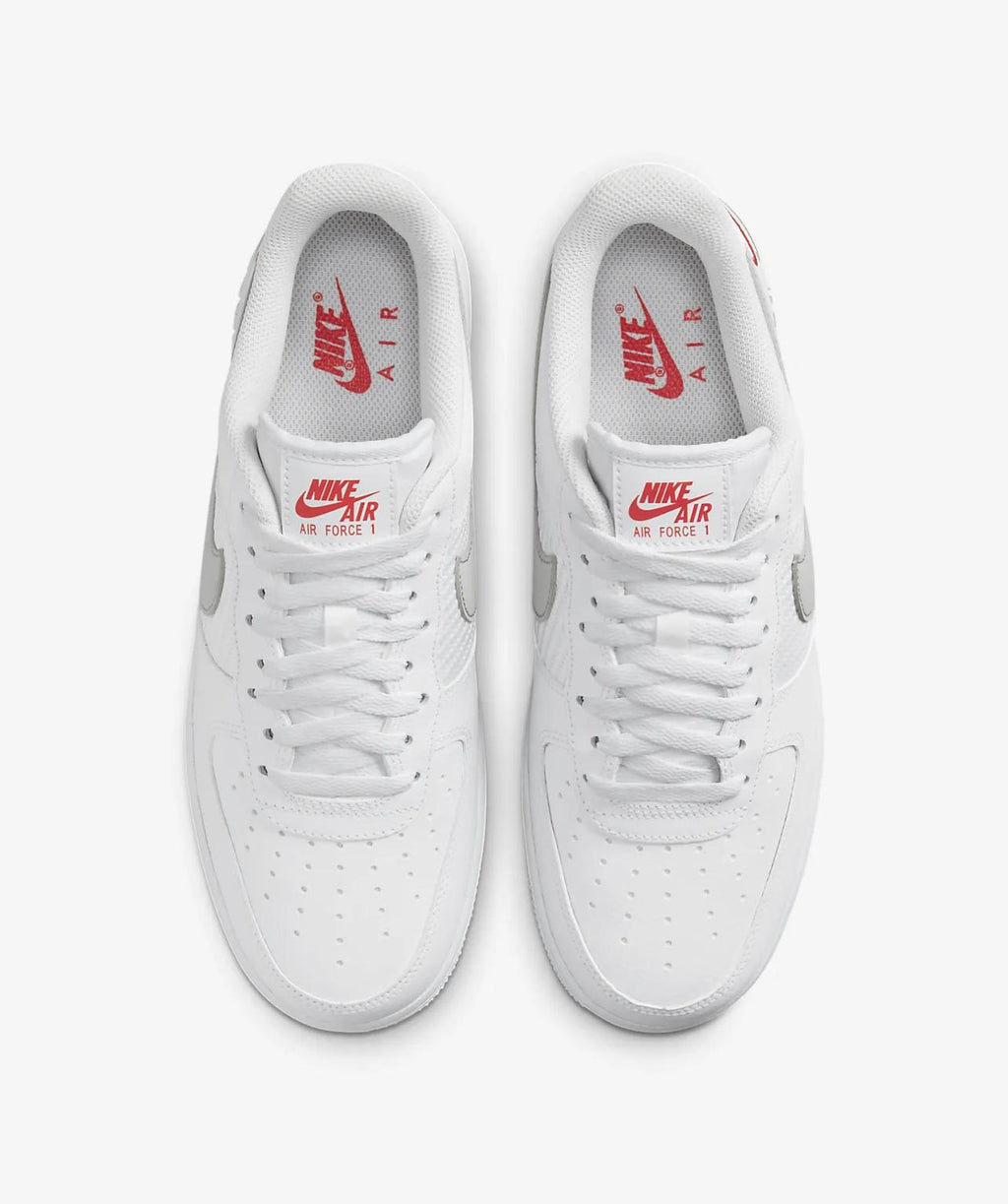 Nike Air Force 1 Low White Red Mini Swoosh