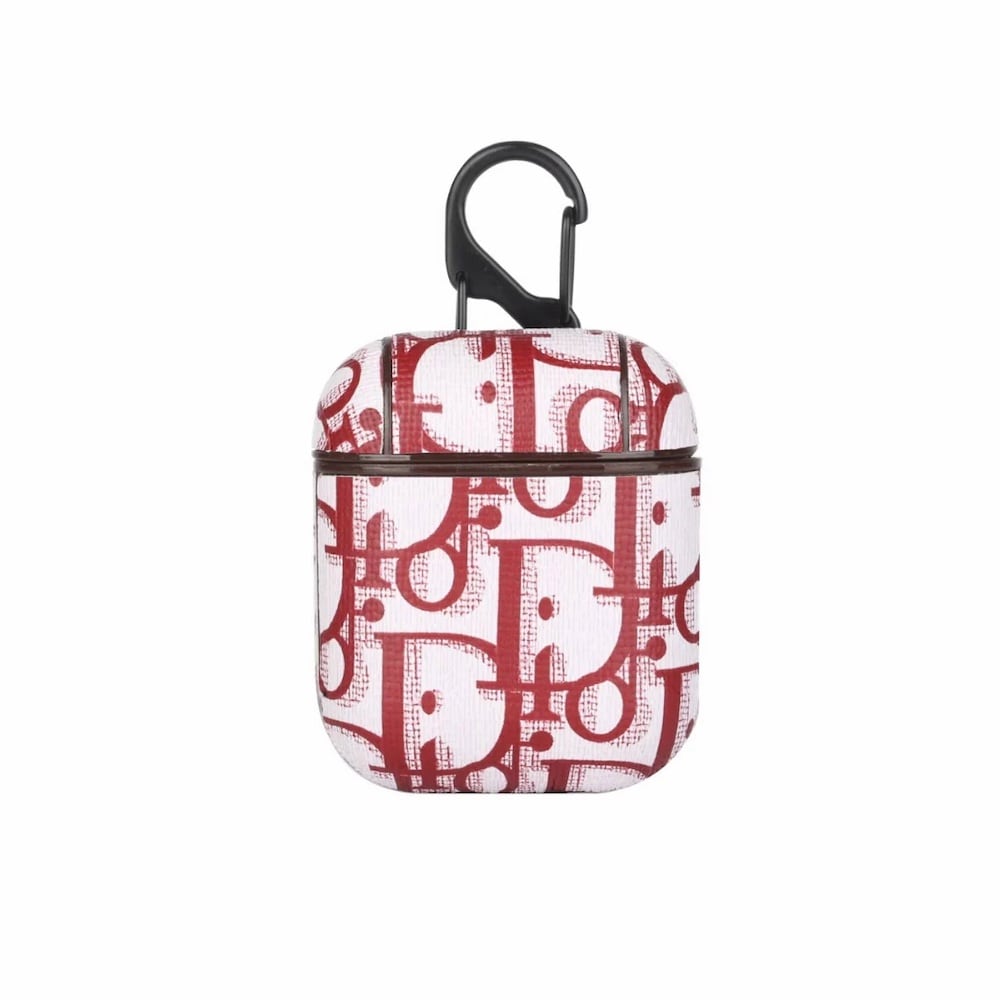 Funda CD Monogram Rojo para AirPods