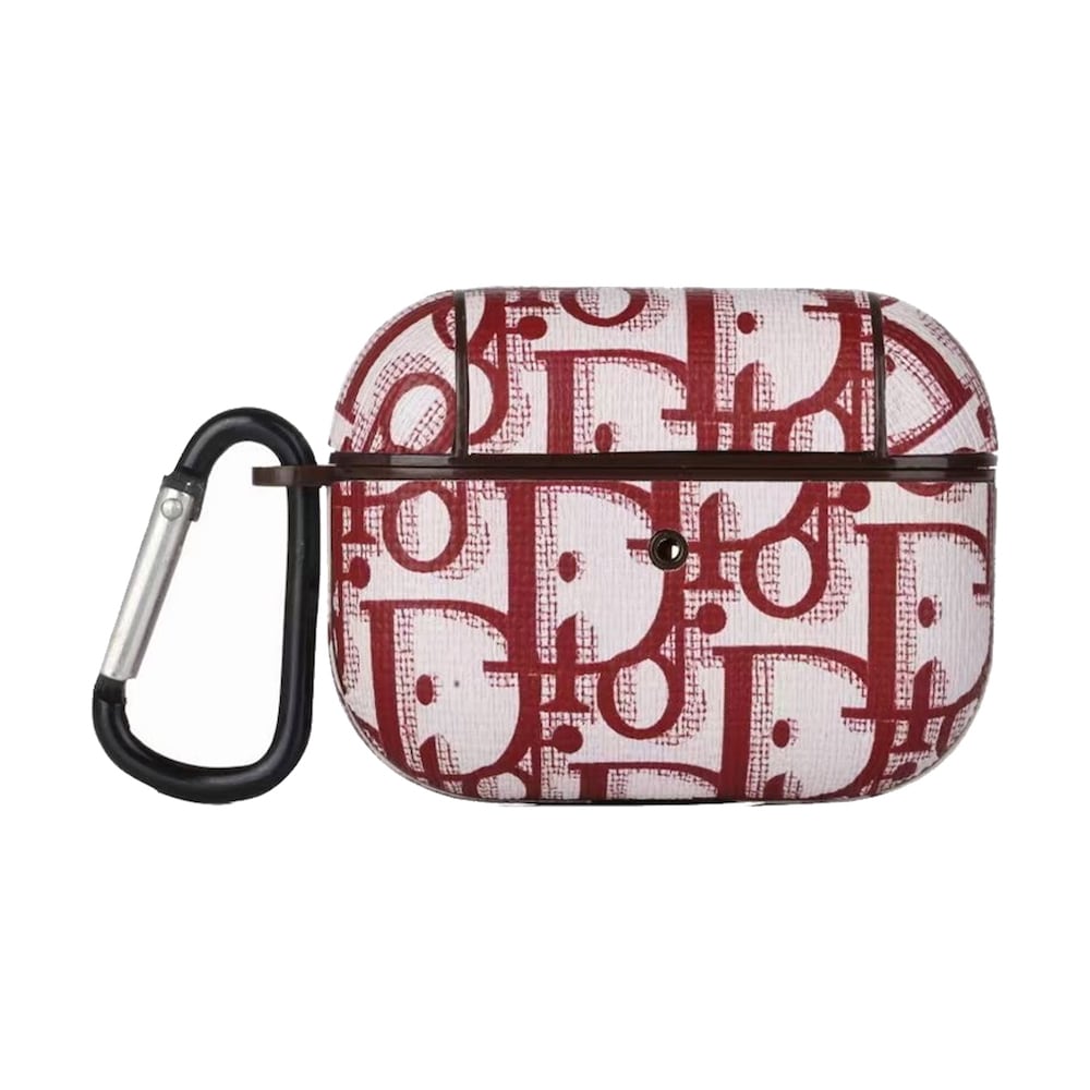 Funda CD Monogram Rojo para AirPods
