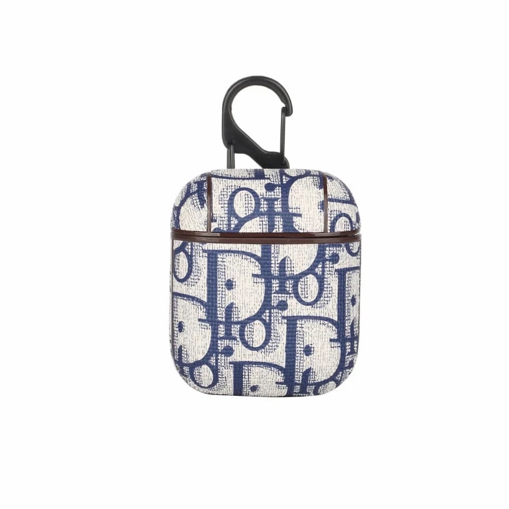 Funda CD Monogram Azul para AirPods