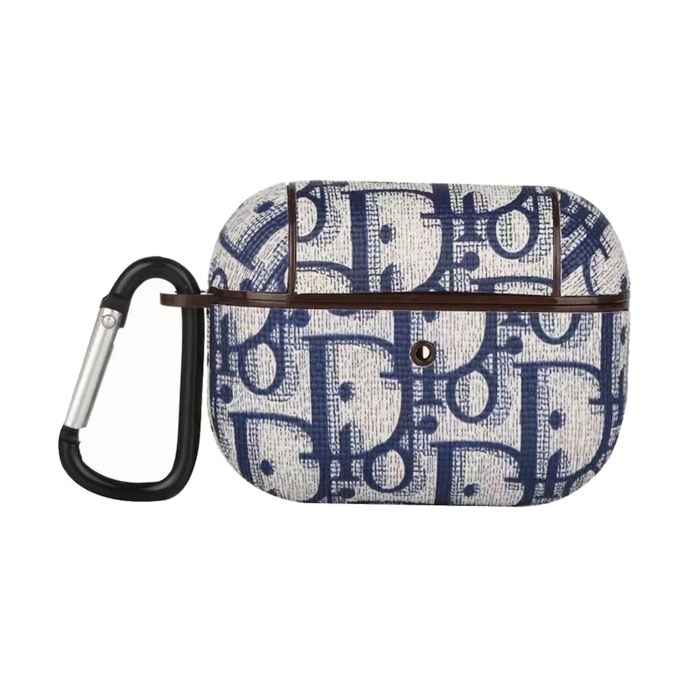 Funda CD Monogram Azul para AirPods