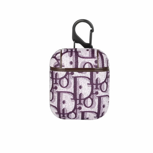 Funda CD Monogram Violeta para AirPods