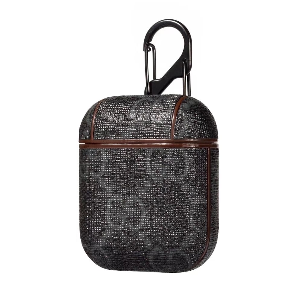 Funda GG Negro Monogram para AirPods