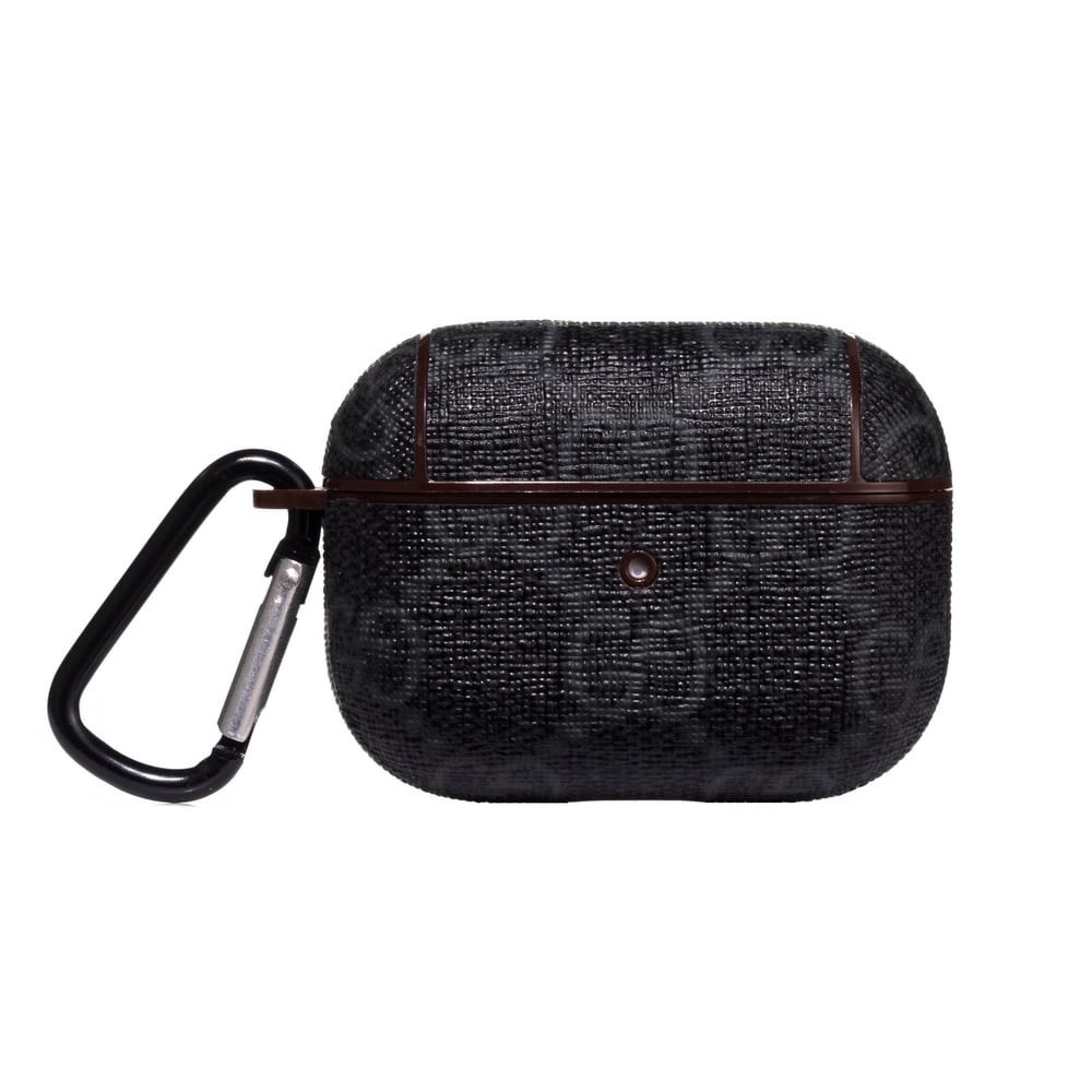 Funda GG Negro Monogram para AirPods