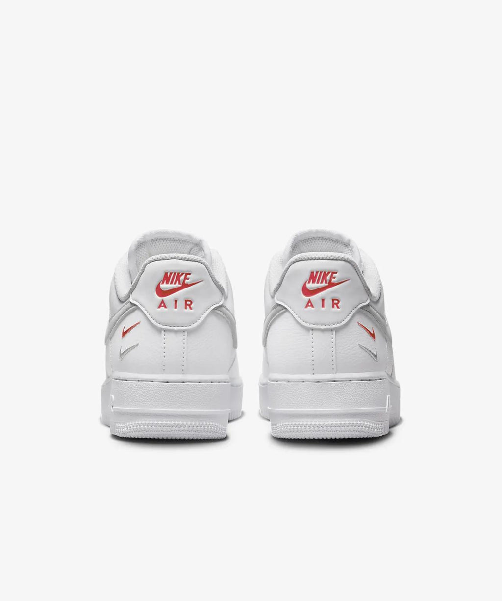 Nike Air Force 1 Low White Red Mini Swoosh