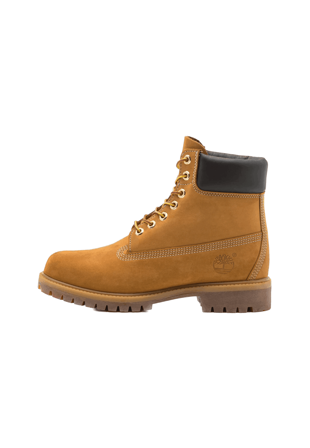 Timberland Botines clásicos con cordones en color wheat/camel para hombre