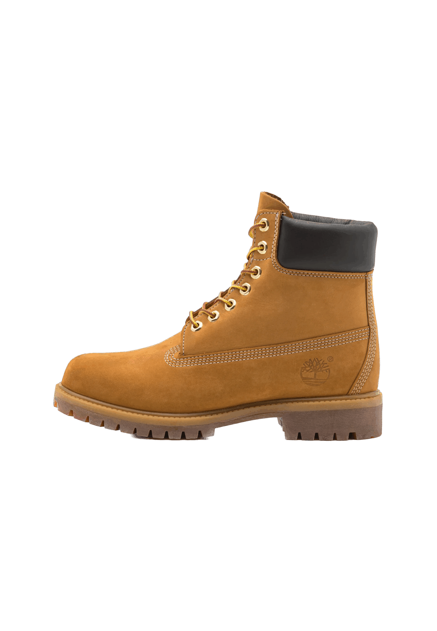 Timberland Botines clásicos con cordones en color wheat/camel para hombre