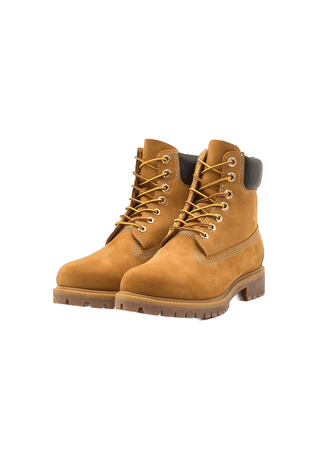 Timberland Botines clásicos con cordones en color wheat/camel para hombre