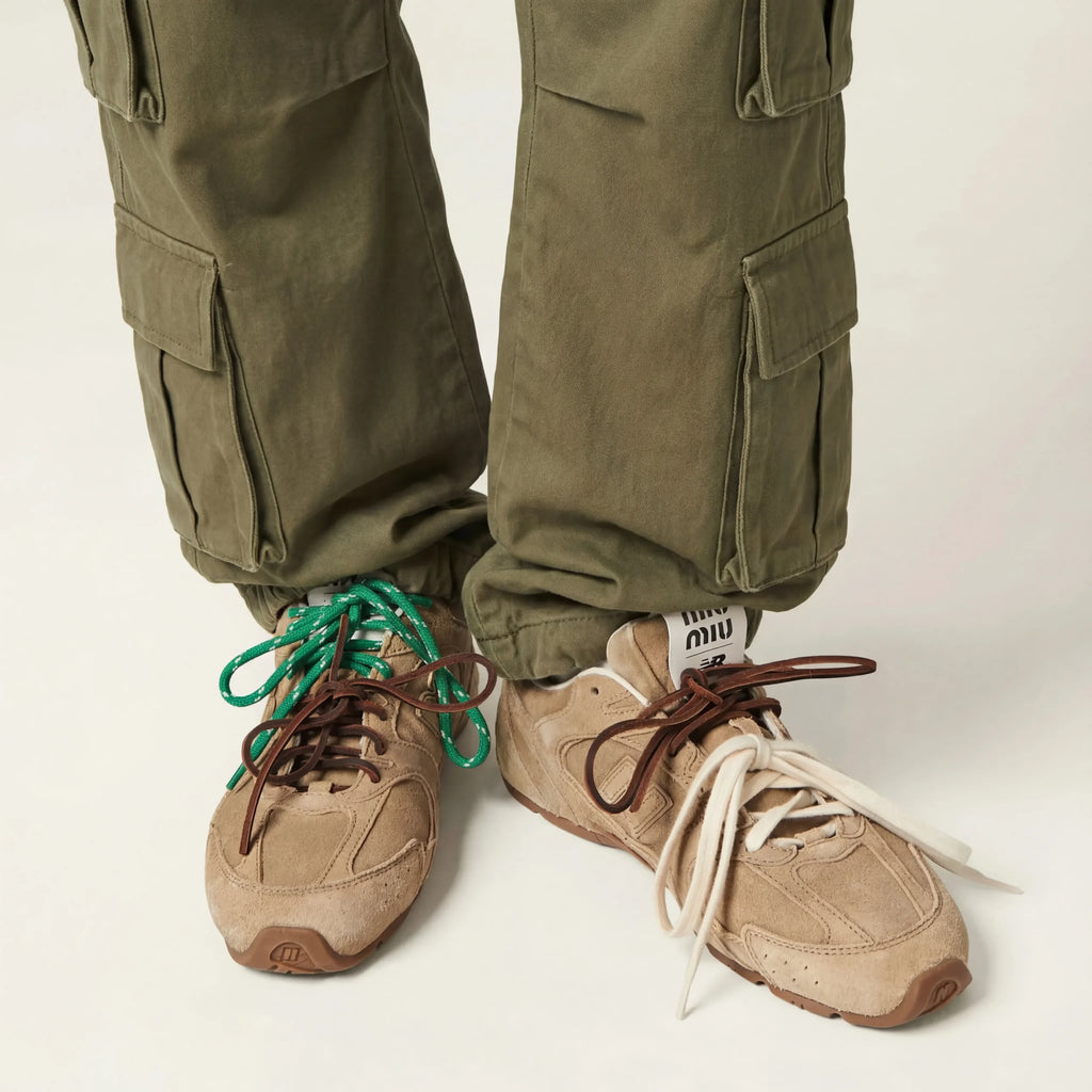 New Balance 530 x Miu Miu Brown - Vista lateral