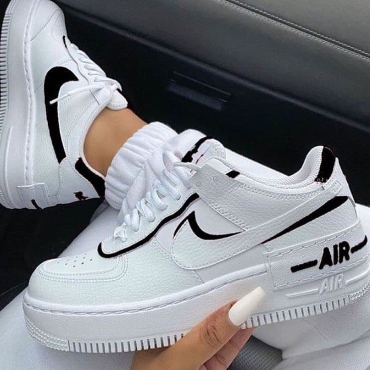 Nike Air force Shadow White &amp; Black