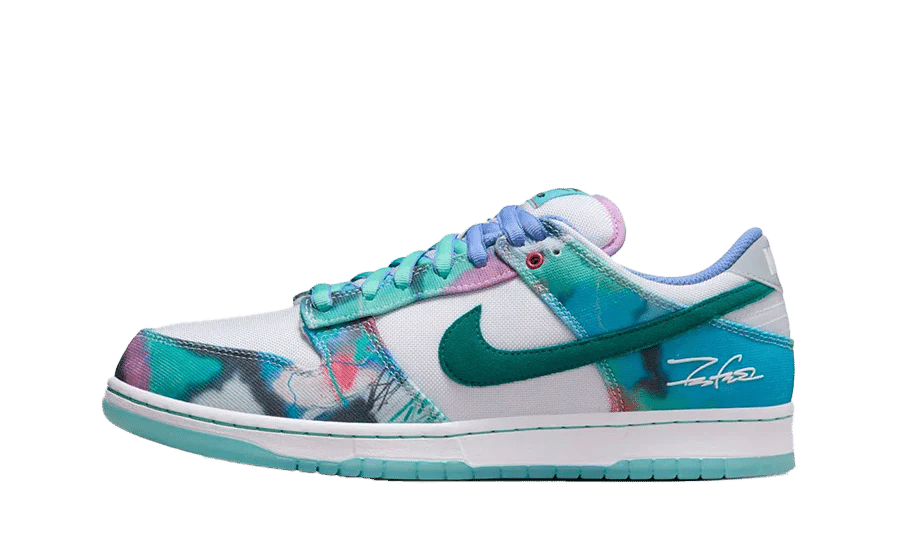 SB Dunk Low “Futura Laboratories Bleached Aqua”