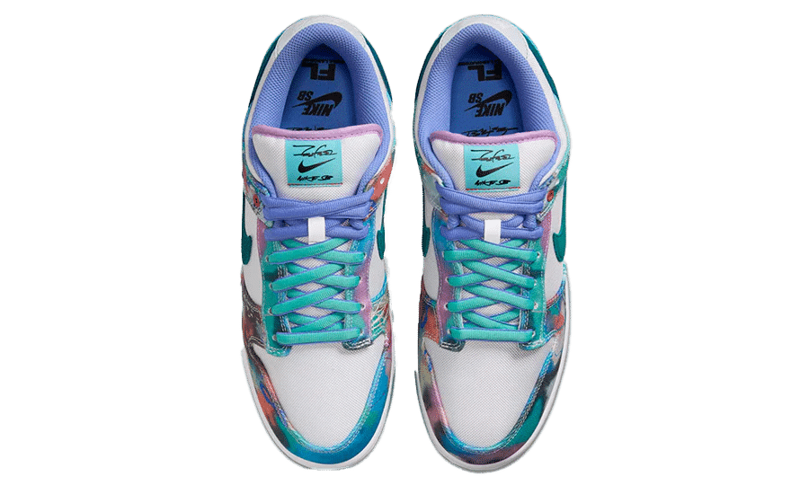 SB Dunk Low “Futura Laboratories Bleached Aqua”