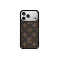 Funda MagSafe LV Marrón Monogram para iPhone