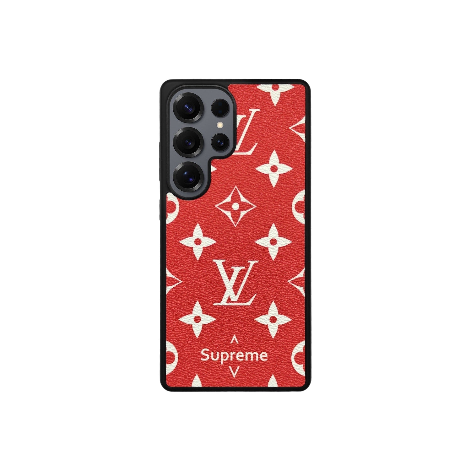 Funda LV X SUP Rojo Monogram para Samsung
