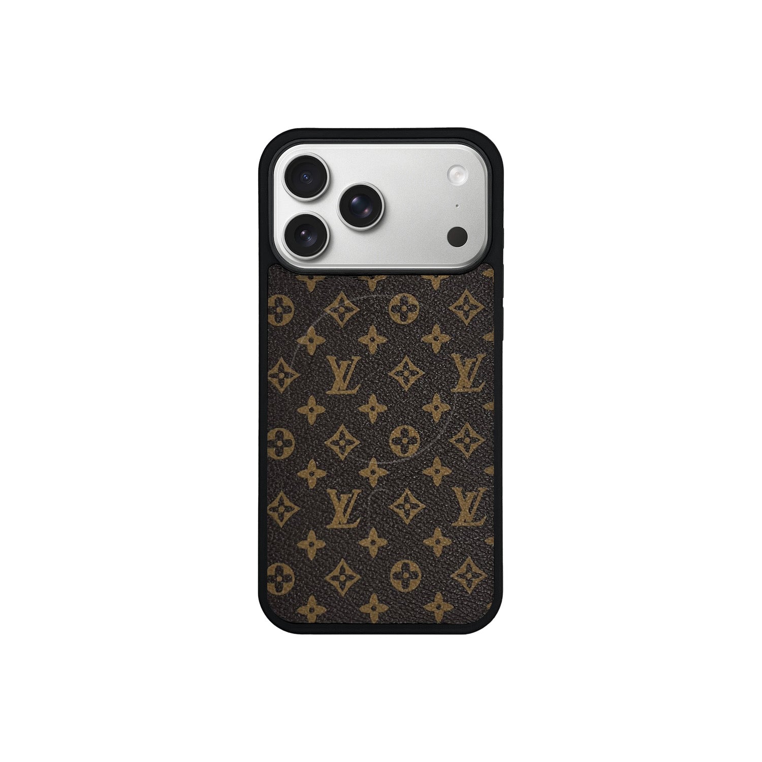 Funda MagSafe LV Multicolor Mini Monogram Marrón para iPhone