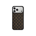 Funda MagSafe LV Multicolor Mini Monogram Marrón para iPhone