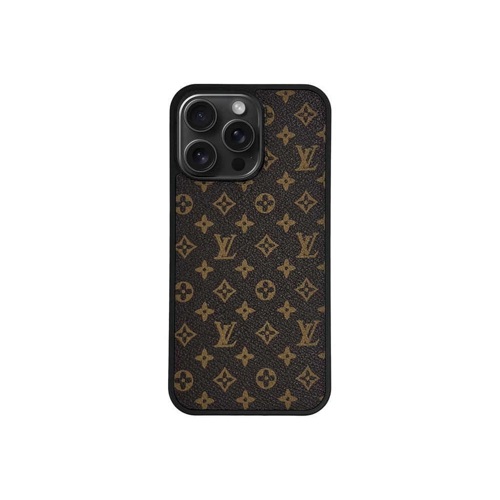 Funda MagSafe LV Multicolor Mini Monogram Marrón para iPhone