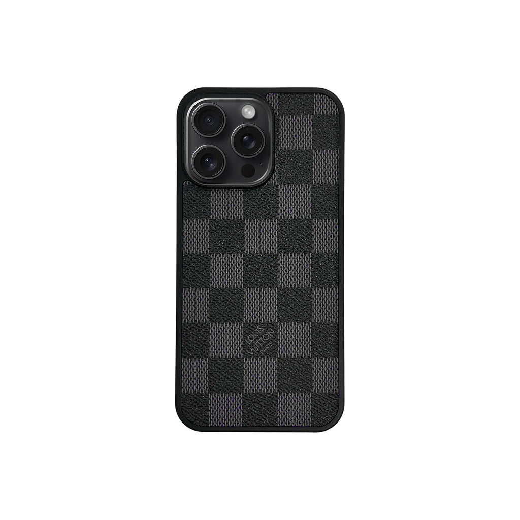 Funda MagSafe LV Negro Classic para iPhone