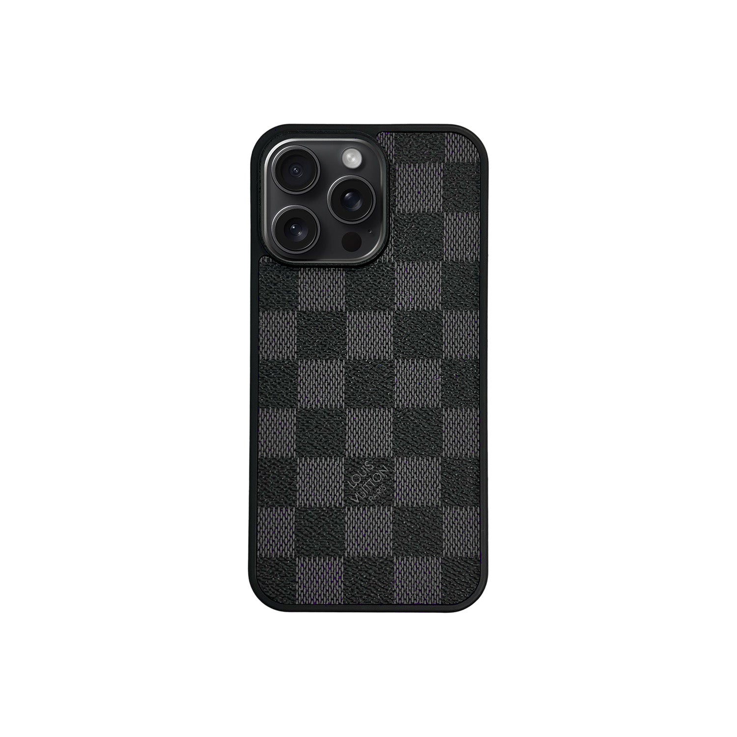 Funda MagSafe LV Negro Classic para iPhone
