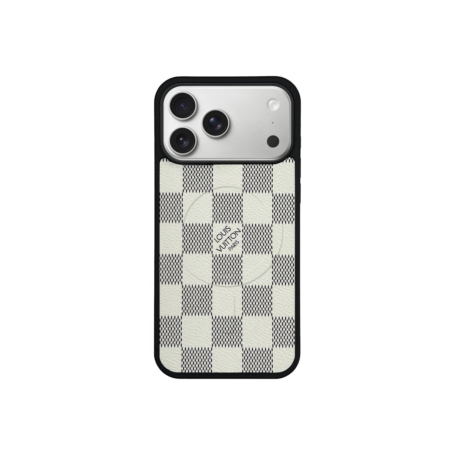 Funda MagSafe LV Blanco Classic para iPhone