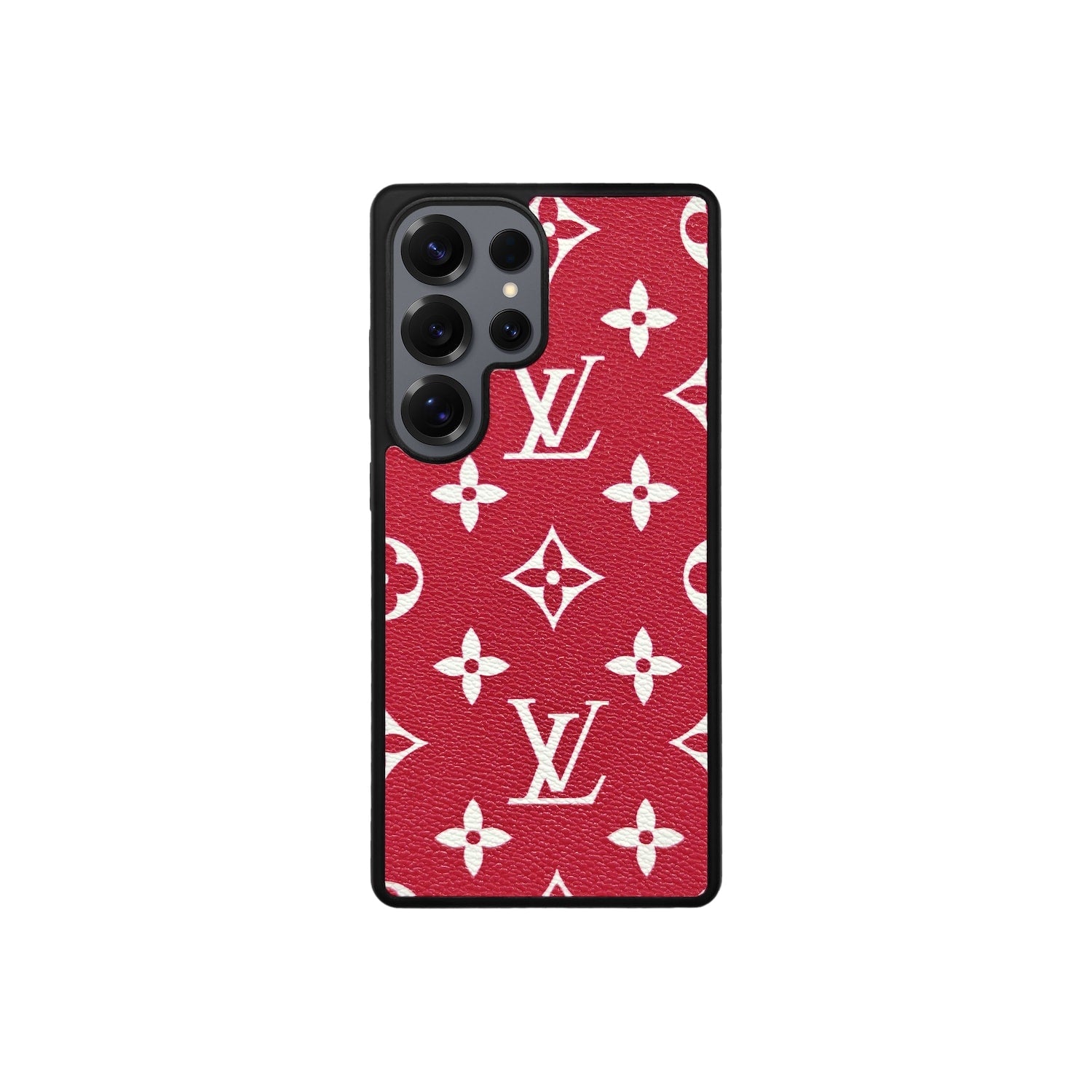 Funda LV Rojo Monogram para Samsung