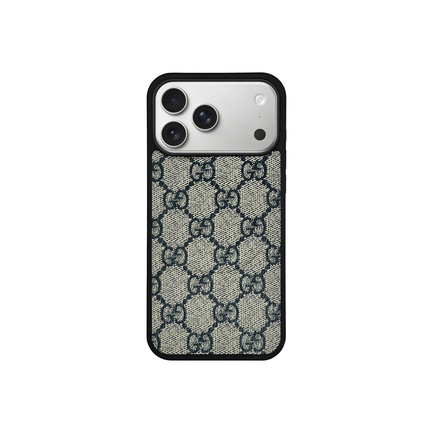 Funda MagSafe GG Azul Monogram para iPhone