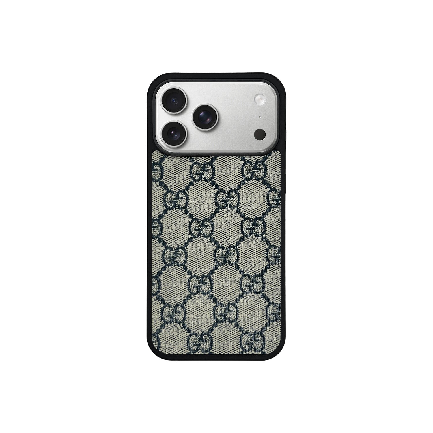 Funda MagSafe GG Azul Monogram para iPhone