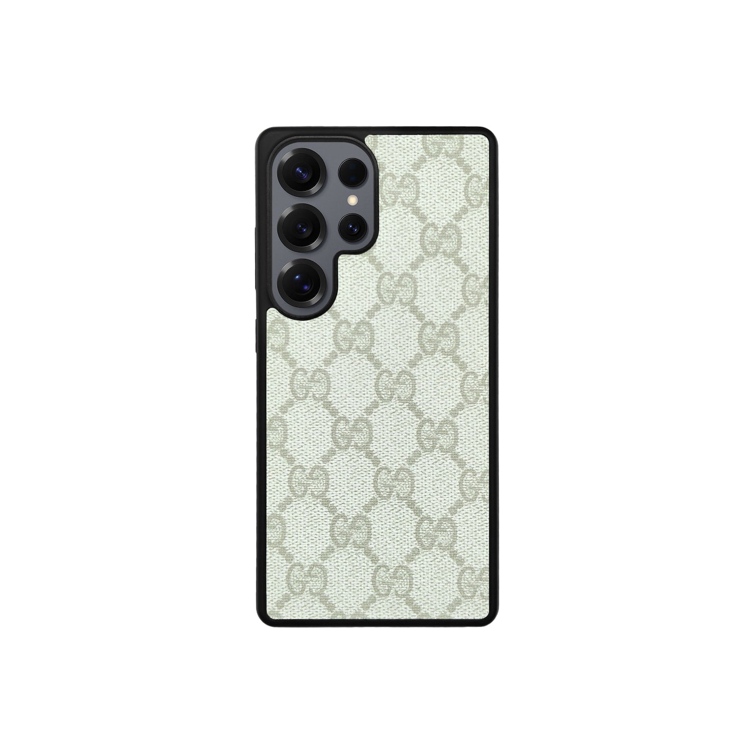 Funda GG Blanco Monogram para Samsung