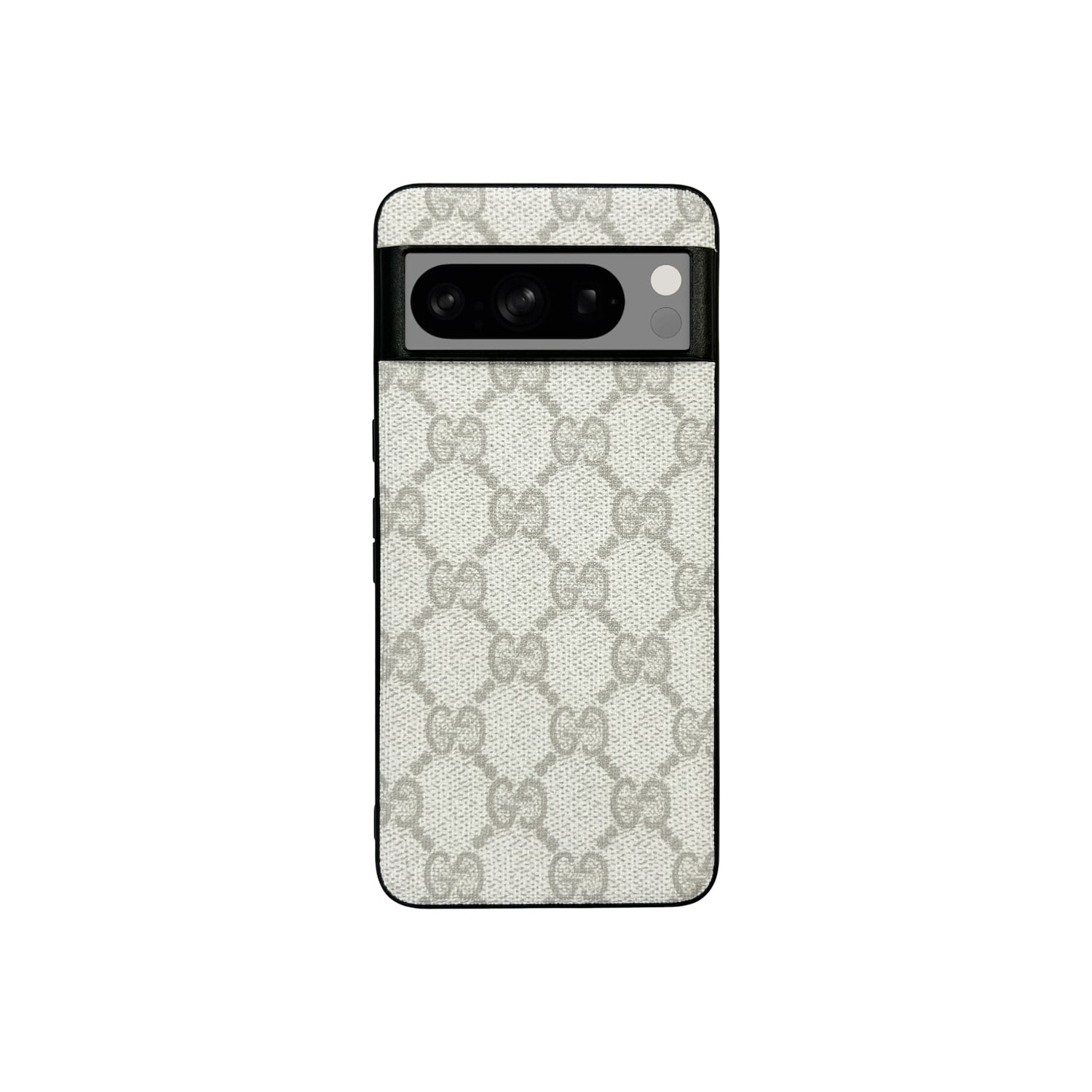 Funda GG Blanco Monogram para Google Pixel