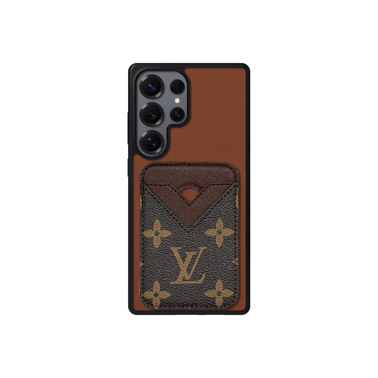 Tarjetero MagSafe LV Marrón Monogram