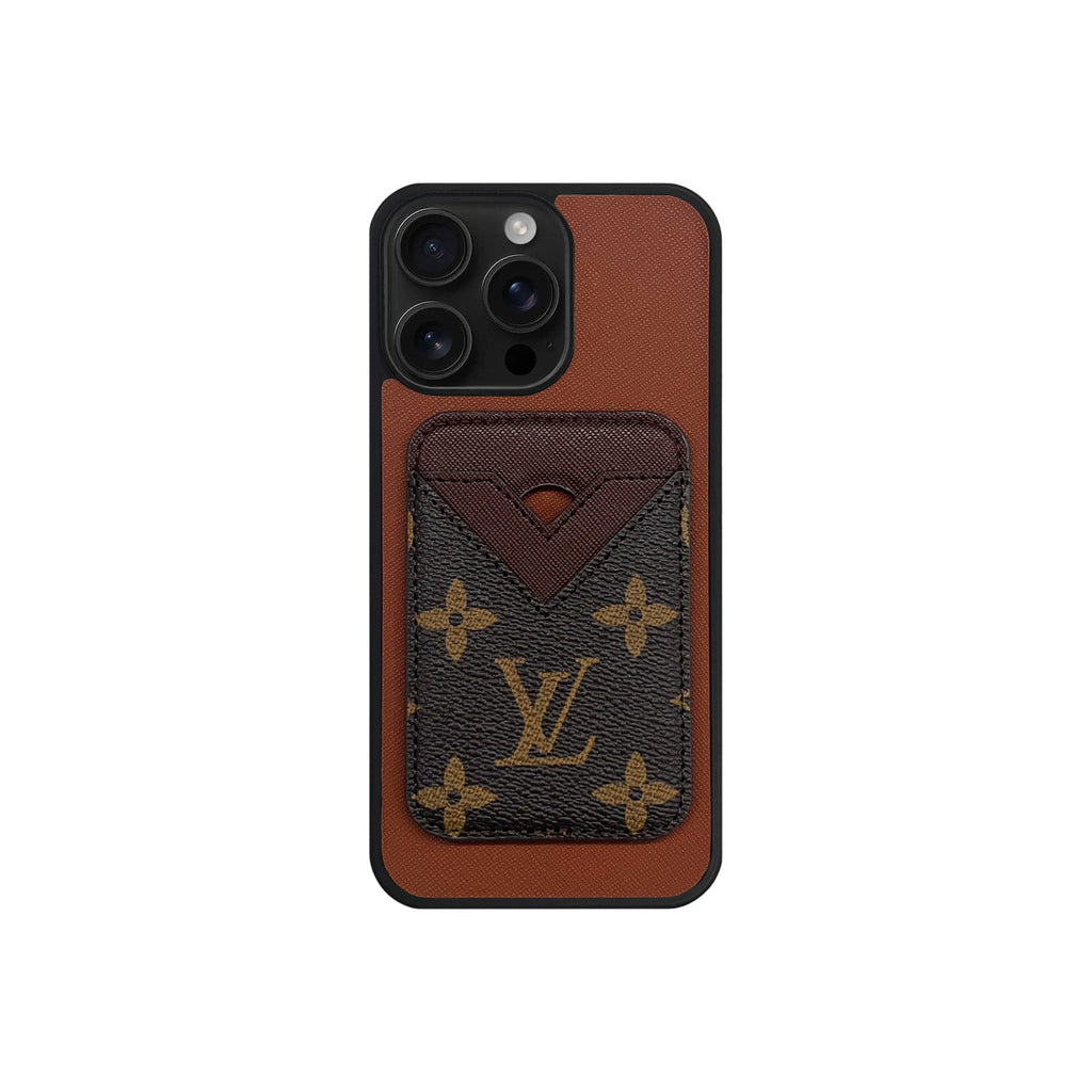 Tarjetero MagSafe LV Marrón Monogram
