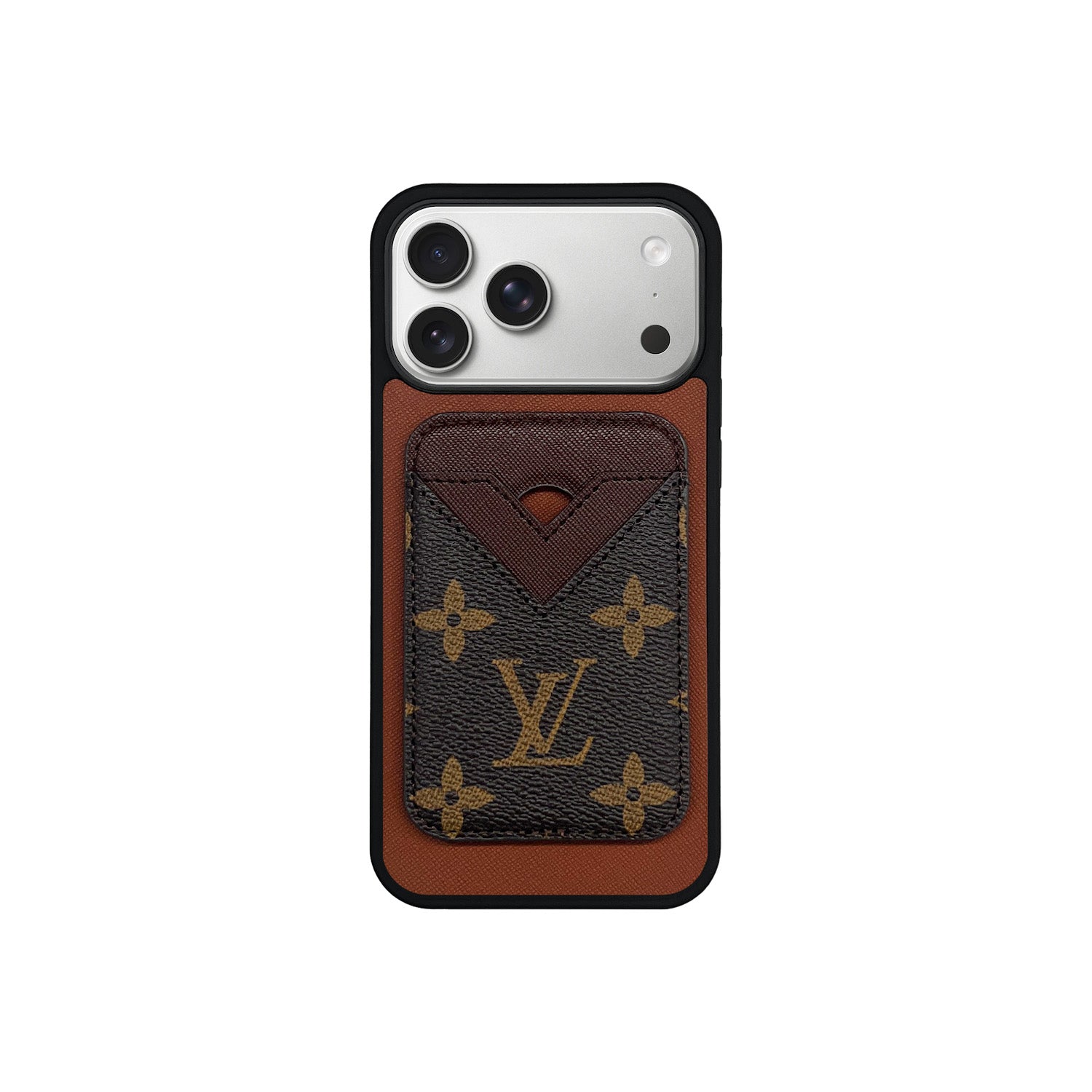 Tarjetero MagSafe LV Marrón Monogram